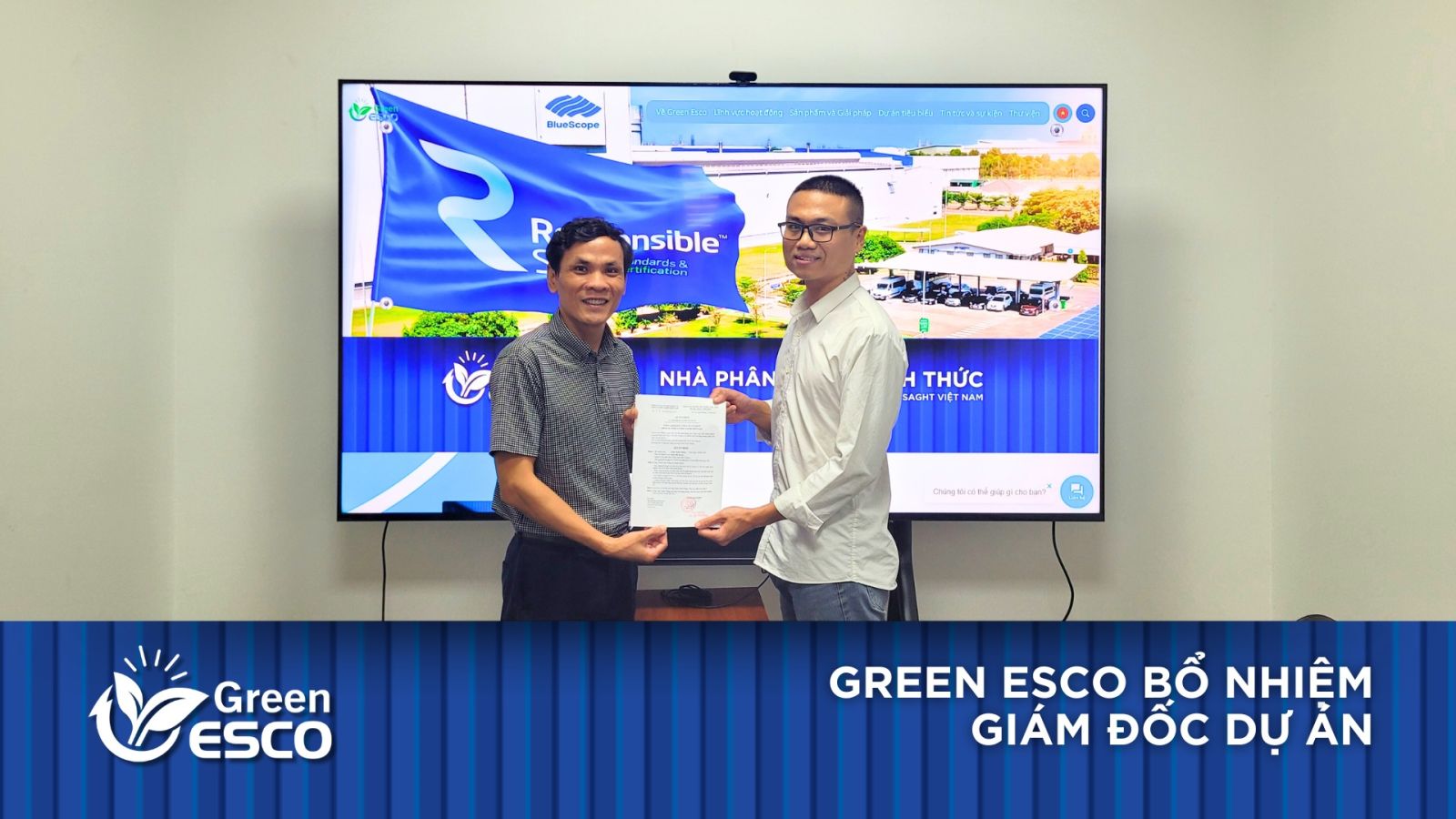Green Esco Appoints Mr. Trịnh Xuân Thắng as Project Director